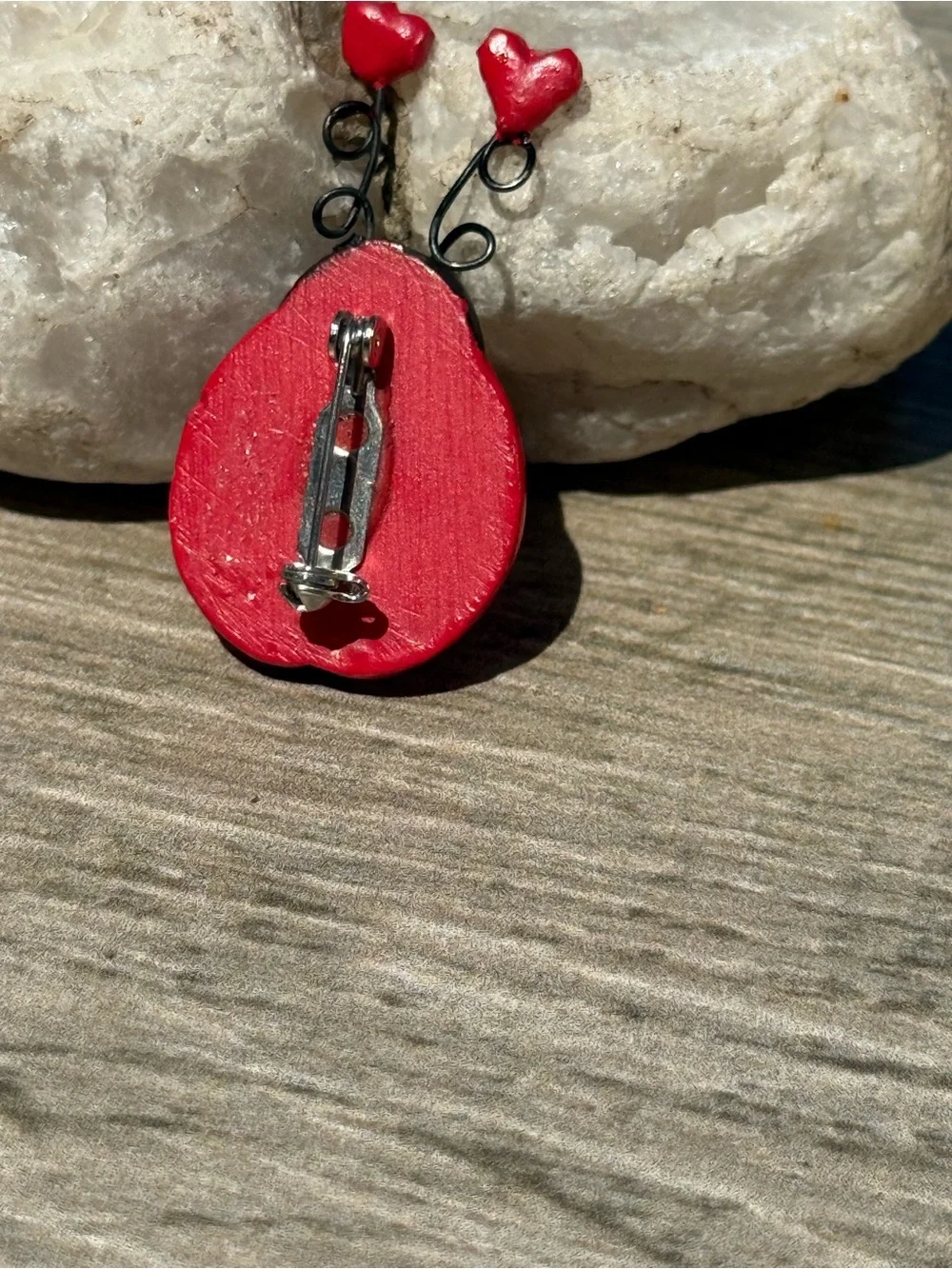 EUC Vintage Little Lovebug Ladybug Pin by Ganz